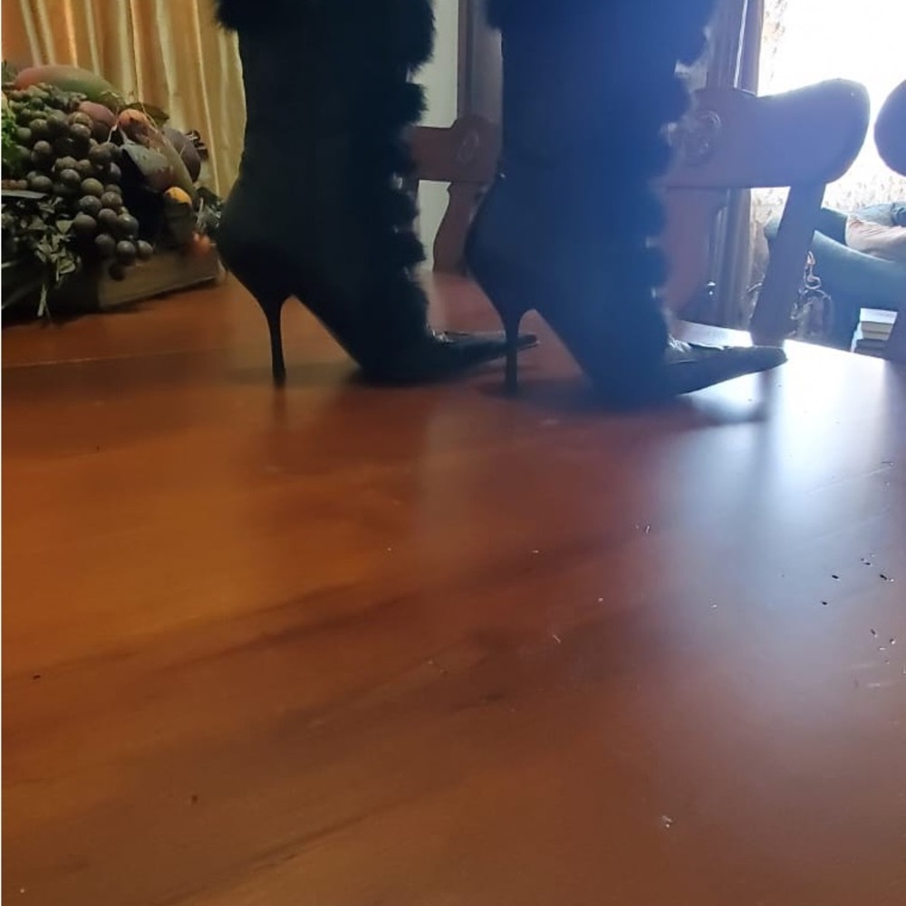 Leather Booties - image 2